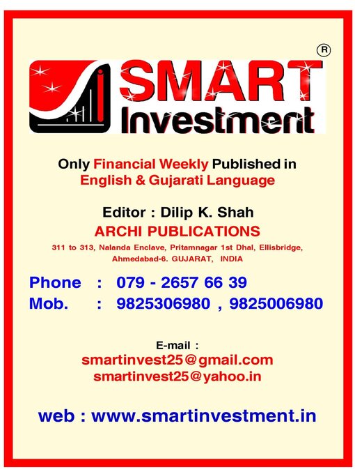 Title details for SMART INVESTMENT  by Archi Finmark and Communications Limited - Available
